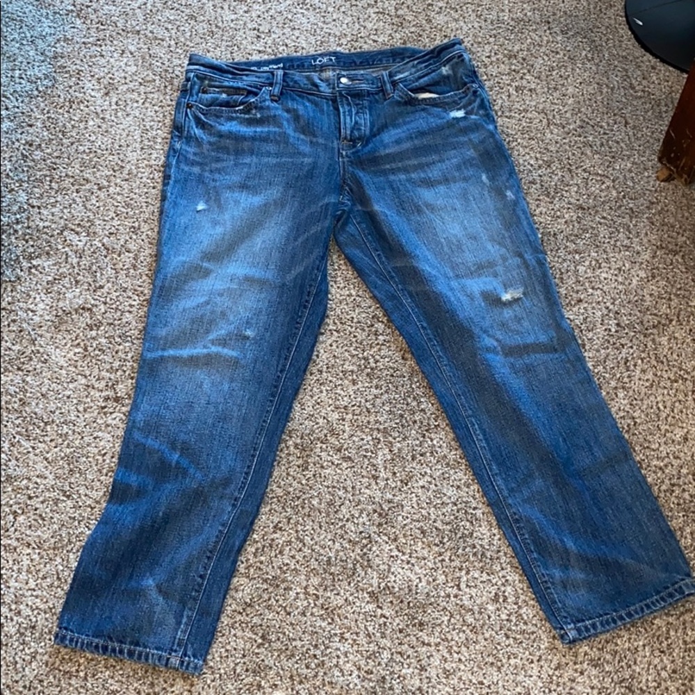 LOFT BOYFRIEND JEANS